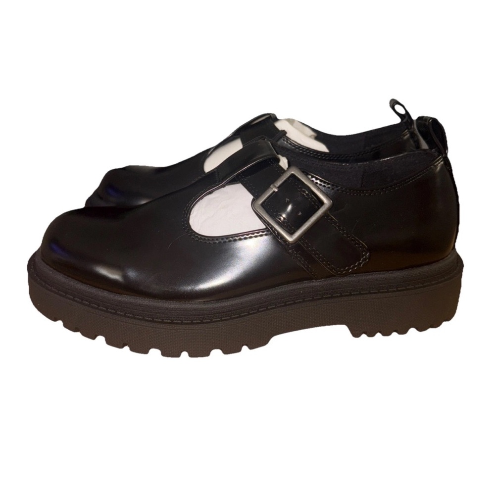 Vintage Pull&Bear 90's Chunky Lug Sole Oxfords Mens Y2K Shoes Sz 6